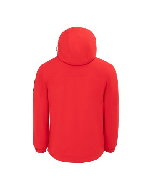 Gelert Red 3-In-1 Windproof Fleece Lined Detachable Hood Long Sleeve Jacket for men