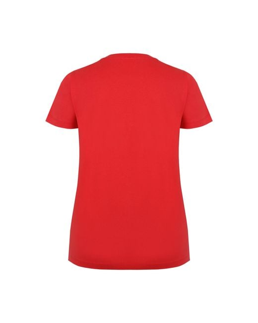 Slazenger 1881 Red Crew Neck Tee