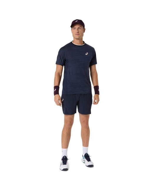 Asics Blue 7 Inch Performance Shorts for men