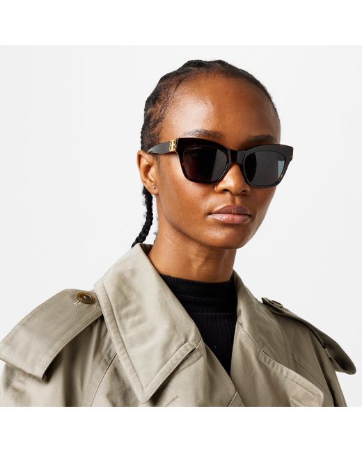 Balenciaga Black Sunglasses Bb0132S