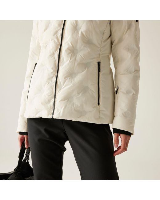 Dare 2b Natural Enfold Heat-Sealed Detachable Hood Insulated Waterproof Jacket