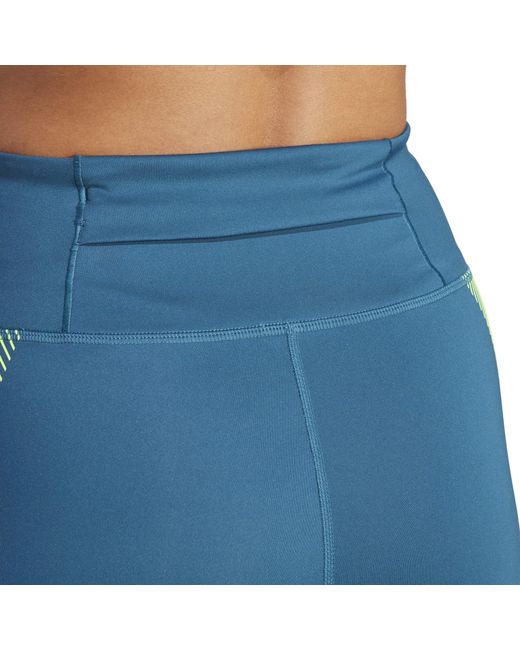 Adidas Blue Performance Running Tights