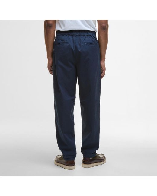 Barbour Blue Cole Trousers for men