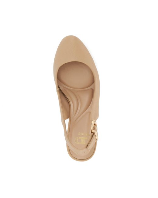 Dune Natural Cadies Wedge Sandal