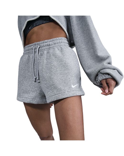 Nike Blue Sportswear Essential French Terry Shorts