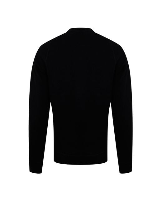 Barbour Blue Essential Sweatshirt for men