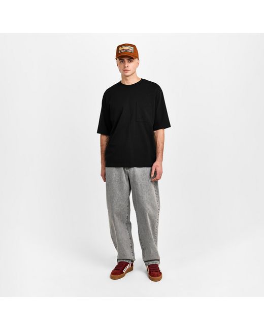 DSquared² Black Dsq Bk Logo Oversized T-Shirt for men