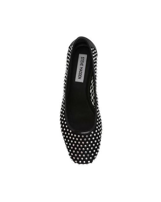 Steve Madden Black Auden Ballet Pumps