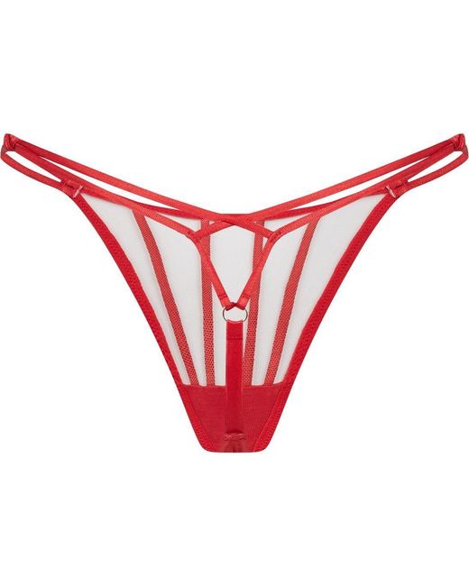 Agent Provocateur Brown Ozara Thong