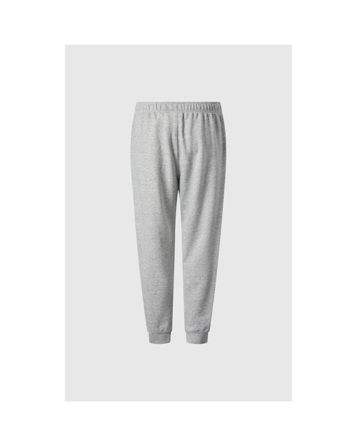Champion Gray Closed Hem Jersey Jogging Bottoms for men