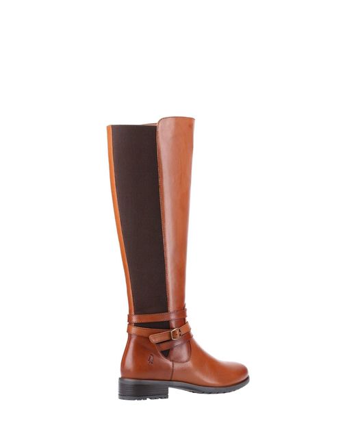 Hush Puppies Brown Vanessa Calf Boot