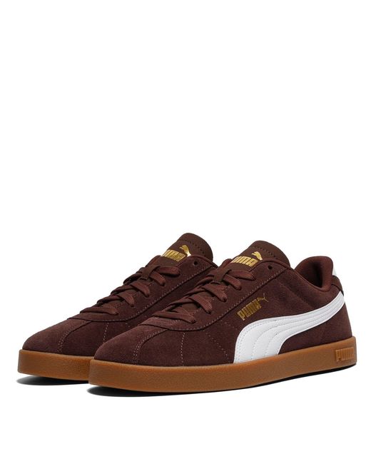 PUMA Brown Low-Top Trainers for men