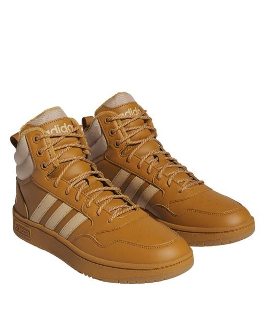 Adidas Brown 3.0 Mid Wtr Low Top Trainers for men