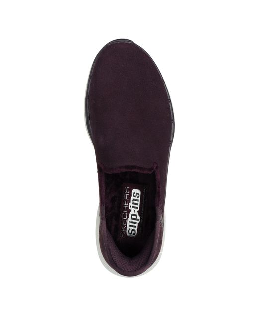 Skechers Purple Gowalk6 Slip On Trainers