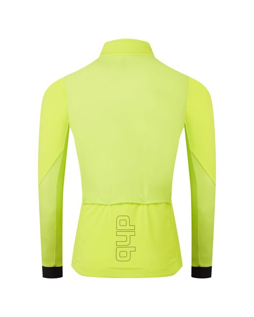Dhb Yellow Aeron 2.0 Cycling Wind-Resistant Breathable Softshell Jacket for men