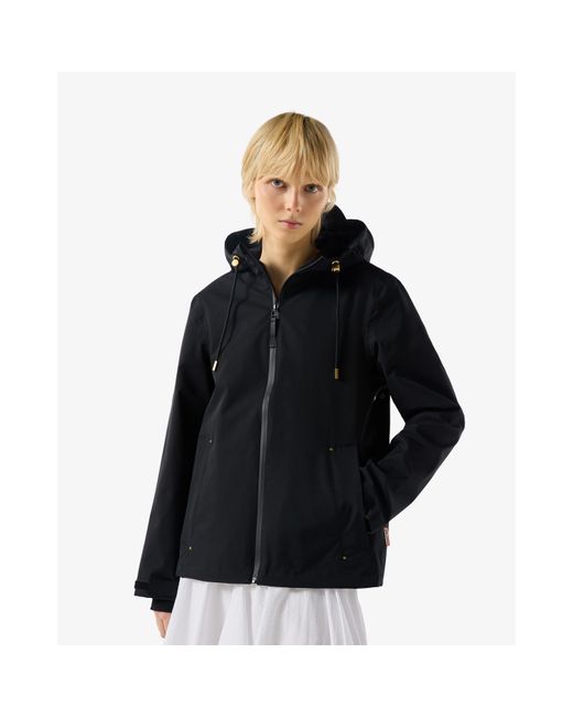 Hunter Black Rain Anorak Jacket