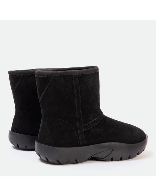 Golddigga Black Snug Classic Slip On Ankle Boots