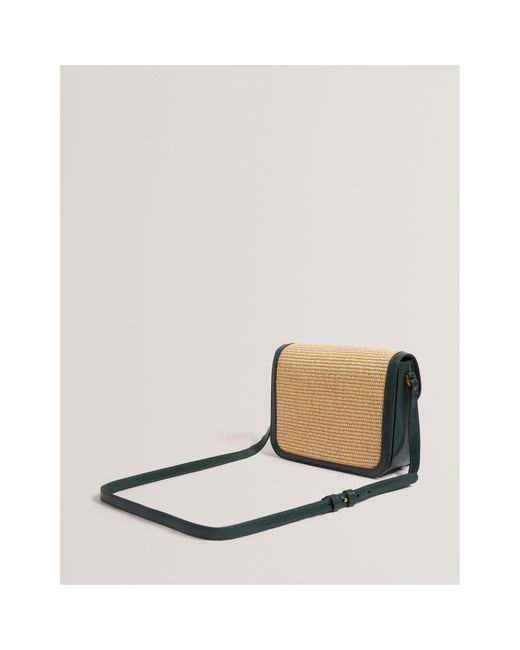 Ted Baker Multicolor Raffia Cross Body Bag