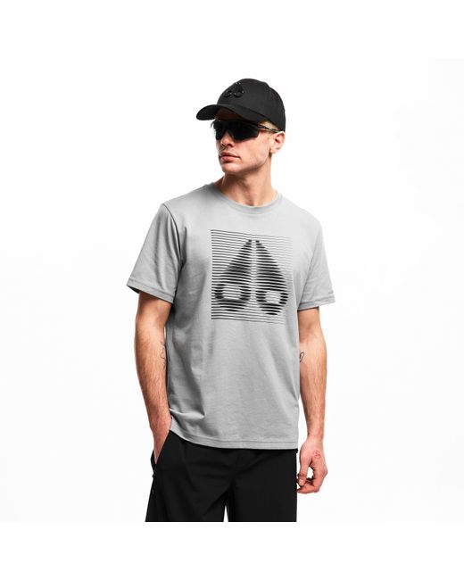 Moose Knuckles Gray T-Shirt for men