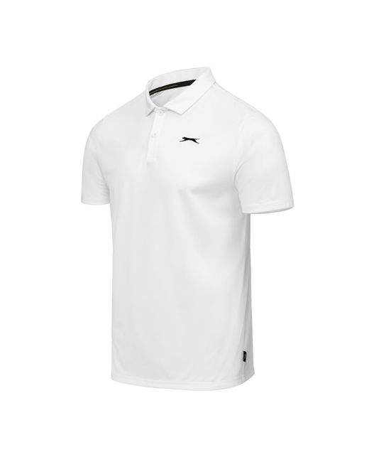Slazenger 1881 White Performance Polo for men