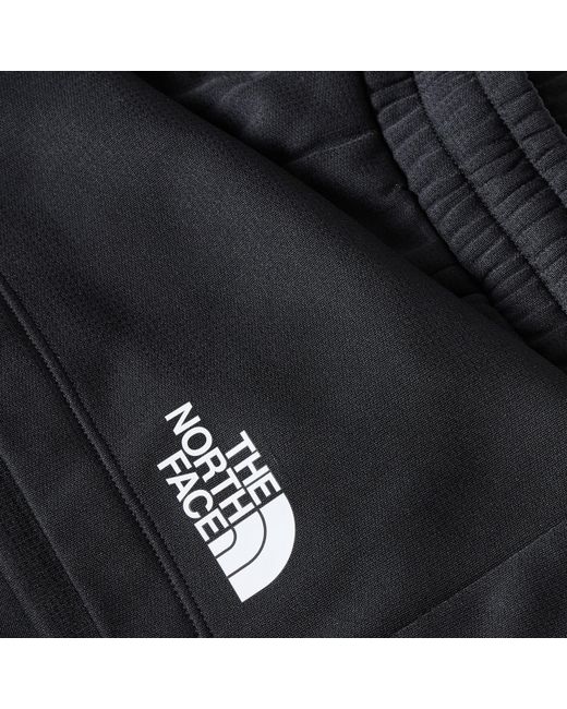 The North Face Black Reaxion 2.0 Outdoor Woven Tracksuit Shorts for men