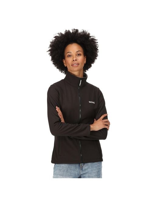 Regatta Black Connie V Softshell Jacket