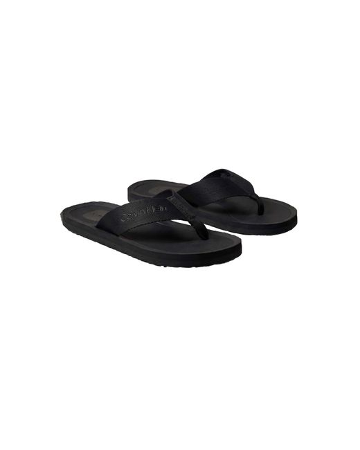 Calvin Klein Black Flip Flops for men