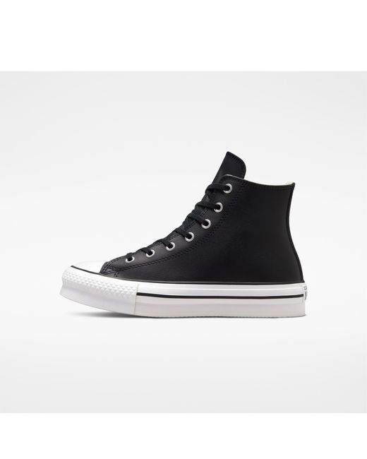 Converse Black Chuck Taylor All Star Eva High-Top Trainers