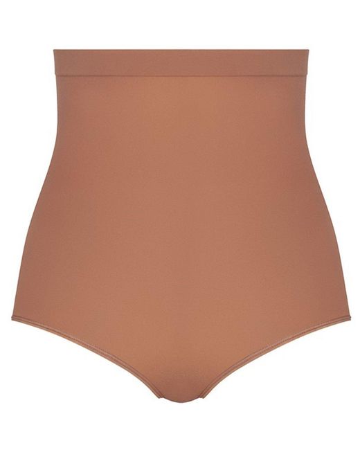 Spanx Brown Sculpt Seamless Power High-Waisted Brief