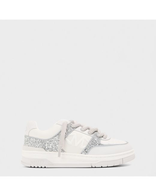 Mallet White Clayton Low-Top Trainers for men