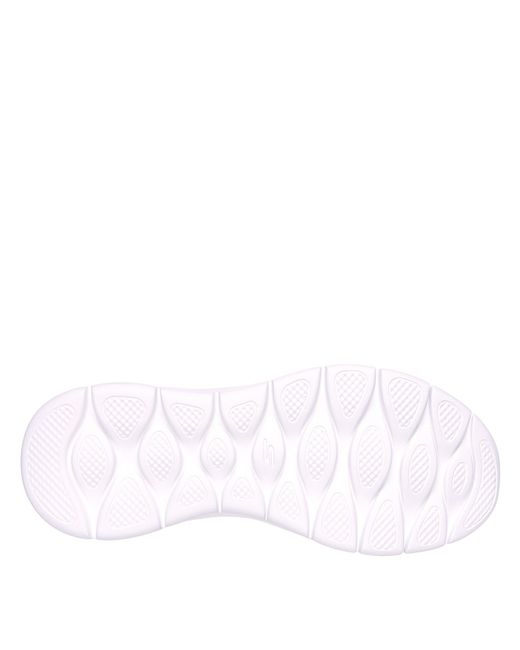 Skechers White Slip On Trainers