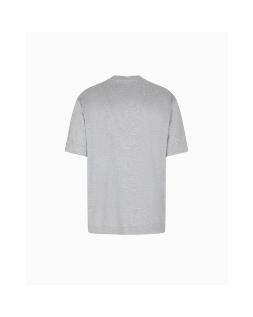Emporio Armani Gray Regular Fit T-Shirt for men