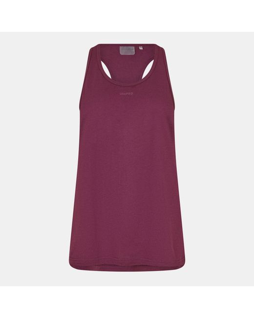 Usa Pro Purple Classic Racer Back Sports Tank