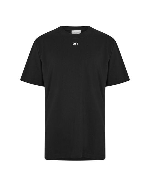 Off-White c/o Virgil Abloh Black Brick Arrow Crew Neck Short Sleeve T-Shirt for men