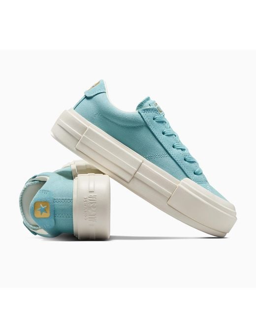Converse Blue Adults Chuck Taylor All Star Cru Platform Trainers