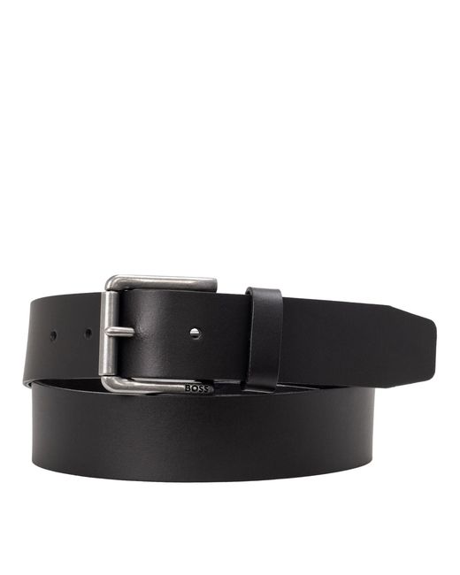 Boss Black Joris Leather Belt for men