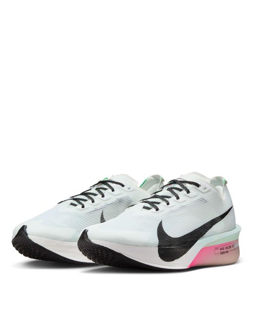 Nike Gray Vaporfly 4 Road Running Shoes