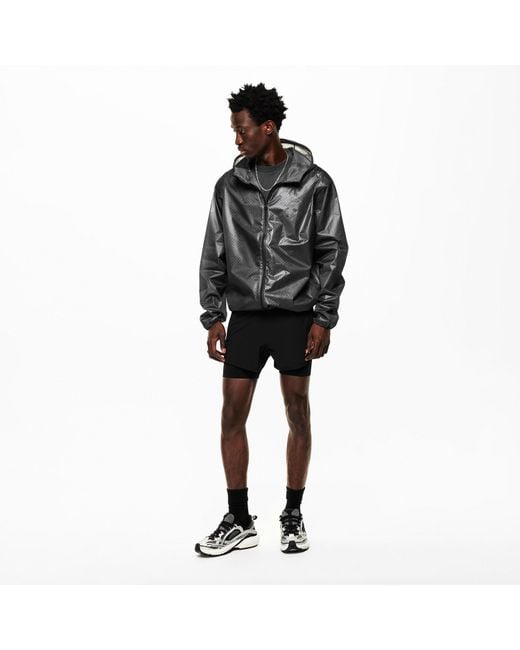 REPRESENT 247 Gray Performance Running Jacket for men