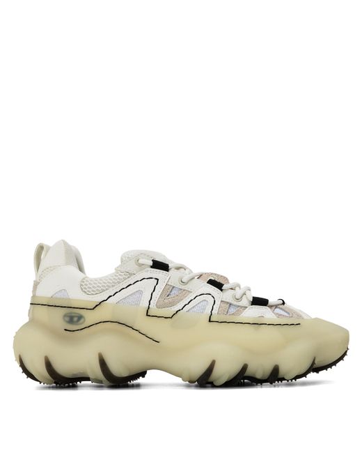 DIESEL White Everyday Neutral Road Running Shoes for men