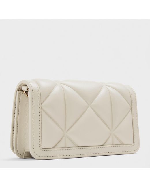 Love Moschino Natural Quilted Cross Body Bags