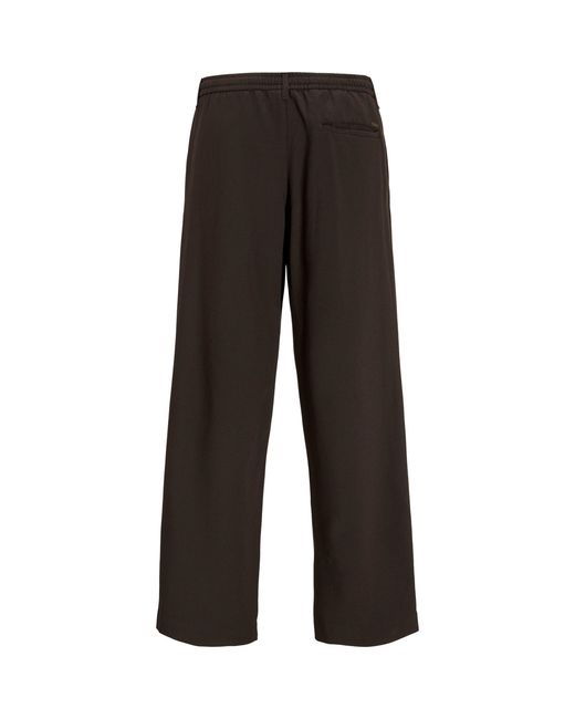 Jack & Jones Black Pleated Trouser for men