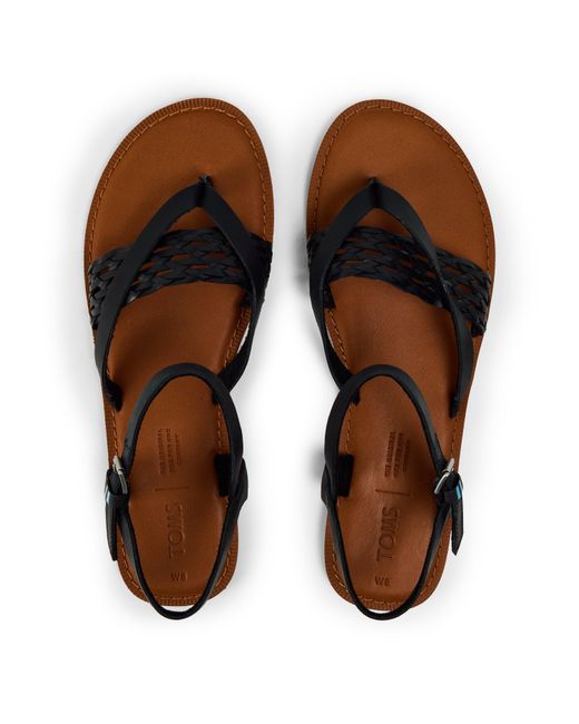 TOMS Black Sandal Ladies