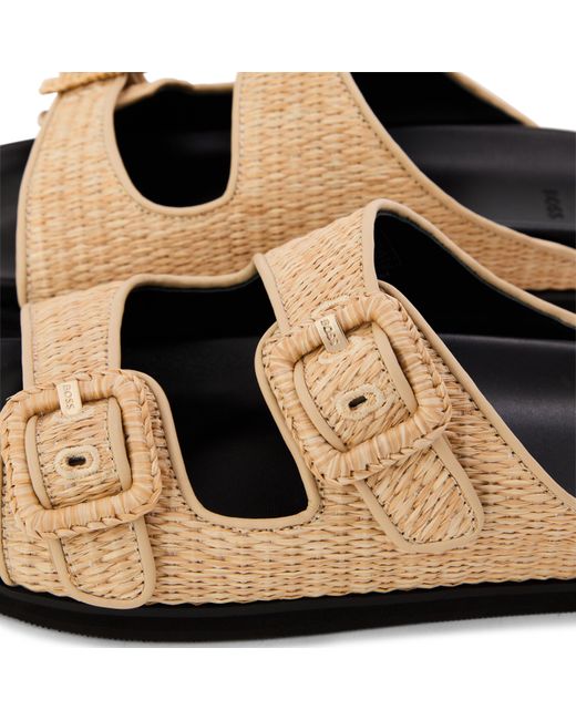 Boss Natural Freyah Slider Slippers