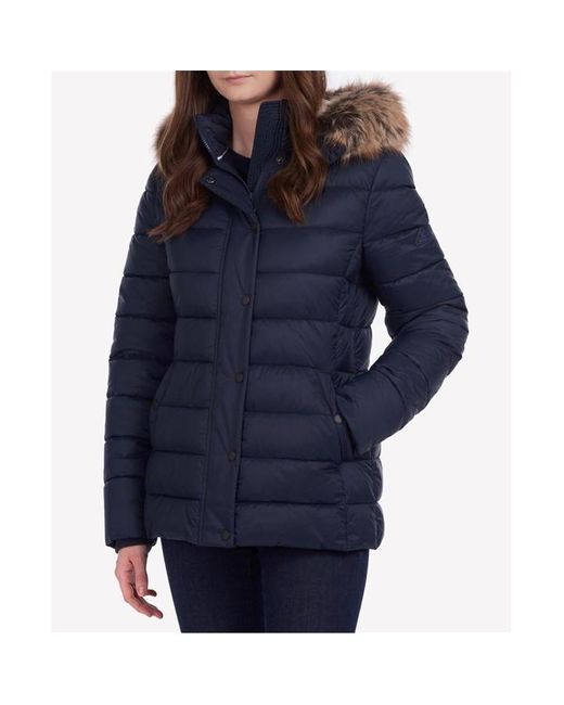 Barbour Blue Housesteads Quilted Jacket