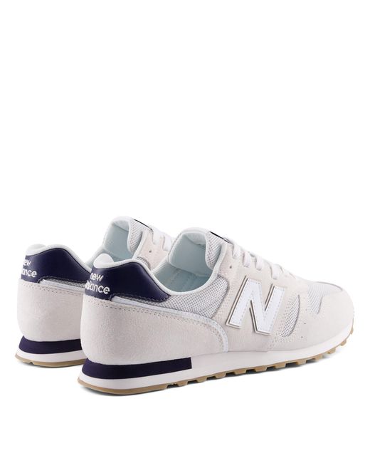 New Balance White Nb 373 for men