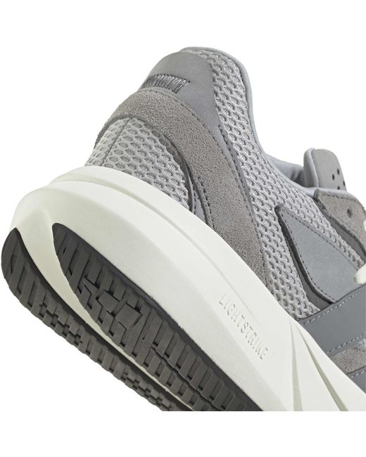 Adidas Gray Lightblaze Trainers for men