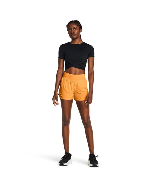 Under Armour Orange Performance Running Shorts
