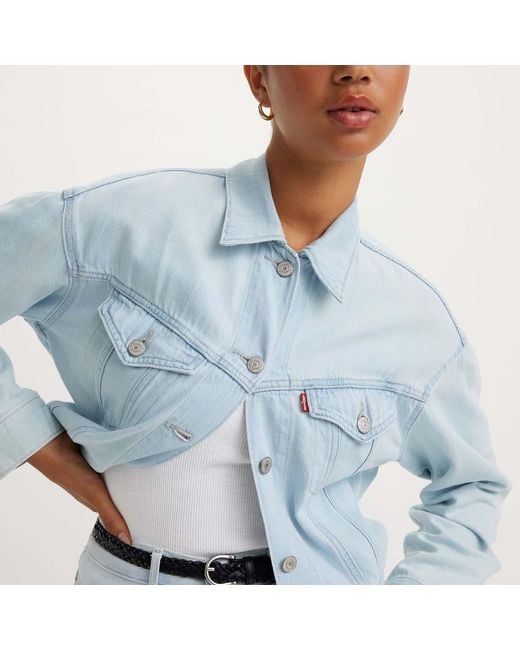Levi's Blue Lightweight Trucker Jacket