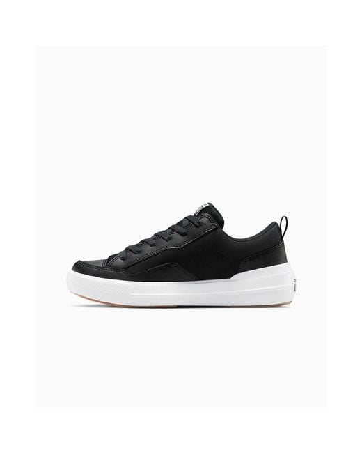 Converse Black Adults Chuck Taylor All Star Log Canvas Trainers