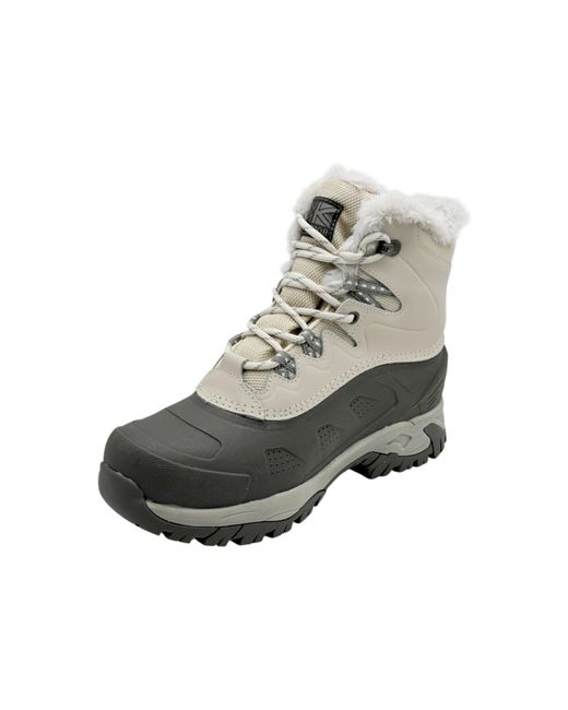 Karrimor Gray Snowfur Winter Insulated Water Resistant Snow Boots